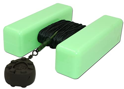 Angel-Berger Magic Baits Glow Marker H Block Spod Marker Glow in The Dark (Glow Green, mit Blei)