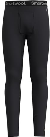 Smartwool Herren Classic All-Season Merino Baselayer-Hose, Black, M