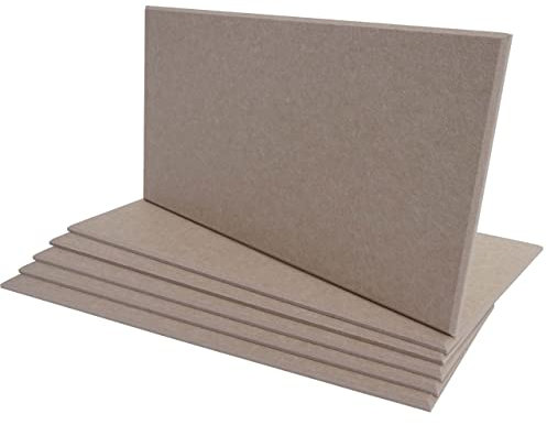 Mendler 6er-Set Akustikwandpaneel HWC-L52, Wandpaneele Akustikplatten, schalldämmend 1qm Fläche 60x30cm - Hellbraun