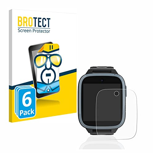 BROTECT Schutzfolie für Xplora XGO3 | (1. Gen.) 6 Stück Transparenter Displayschutz Made in Germany Klare Displayschutz-Folie Clear Einfache Montage Case-Friendly