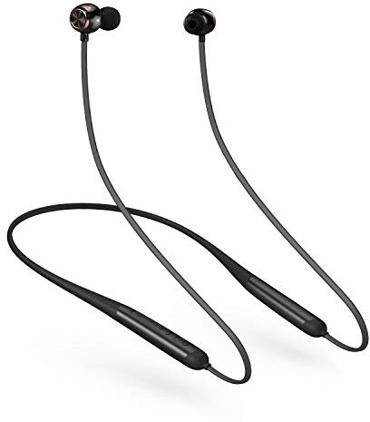 zalati Wireless Bluetooth Earphone V5.0 In-Ear Magnetic Neckband Headphone IPX7 Water-resistant Noise Cancellation for Sports