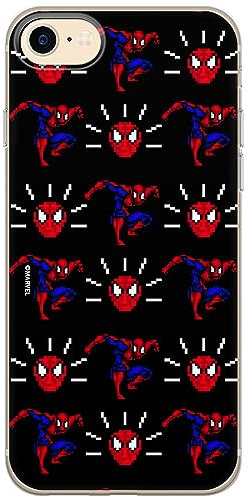 ERT GROUP mobile phone case for Iphone 7/8/ SE 2/ SE 3 original and officially Licensed Marvel pattern Spider Man 025 optimally adapted to the shape of the mobile phone, case made of TPU