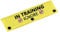 Funny Dog Leash Sleeve Have In Training Ignore Dog Leash Wrap Wrap Alert Hanging ID Patch Tag Pet Birthday Gift(Training Ignore-YE Sleeve)