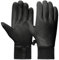 Harssidanzar Herren Lederhandschuhe mit Fleece gefüttert für kaltes Wetter, Winter Warm Goatskin Touchscreen Handschuhe HM002EU, Schwarz, Größe XS