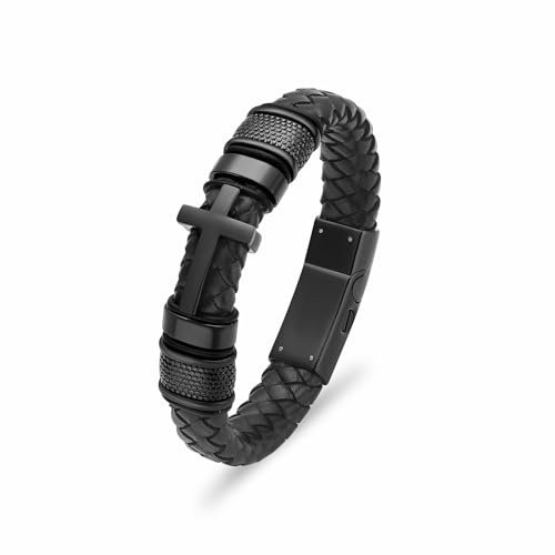 Einäscherungsschmuck Kreuz Urne Armband für Asche für Frauen Männer Keepsake Memorial Cuff Bracelet