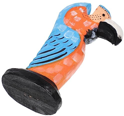TOPPERFUN Holz Handgeschnitzter Brillenhalter Handgemachter Brillenständer Vogel Design Brillenständer Für Büro Wohnzimmer Schlafzimmer Schreibtisch Sonnenbrillenhalter Aus Holzkunst