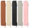 5 Pack Pen Holder for Notebook, PU Leather Pen Pouch with Adjustable Elastic Band and Zipper Leather Pencil Case Detachable Pen Sleeve Planner Bible Accessories for Hardcover Journals, Binders, Tablet