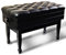 RWRAPS Klavierhocker, Massivholz-Klavierhocker, Klavierbank, Duett-Keyboard-Hocker, 82 x 45 x 50–60 cm