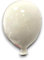 Palloncino Decorativo in Ceramica - Rosa o Celeste o Bianco - Scultura Elegante e Giocosa per la Casa - Finitura Lucida 15x11x9 cm - Idea Bomboniera, Regalo, Arredo Casa, Festa di Benvenuto (Bianco)