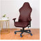 Mswborml PU Leather Reclining Gaming Chair Covers with Arm Cover, Waterproof Office Computer Game Chair Slipcovers Seat Chair Cover, Non Slip Chair Cover for Gaming Chair, Machine Washable,C,1PCS