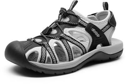 DREAM PAIRS Sandales Sport pour Femmes Antidérapantes et Légères Sandale de Extérieur Athlétiques Chaussure d'été Confortable DWUMST2502