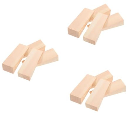 Healifty 3 Sätze Dübel Türstopper Keil Sicherheitstürstopper Türstopper Schmücken Türbodenblock Türstopper-ornament Stumme Türstopper Tür Wandschutz Holzkeile Hölzern Beige 4 Stück * 3