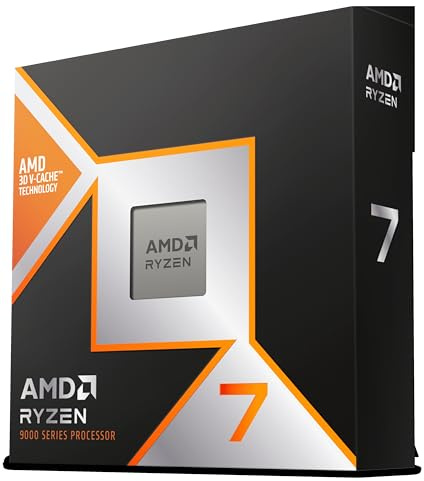 AMD RYZEN ™ 7 9800X 3D Desktop Processor (8-core/16-thread, 104MB cache, up to 5.2 GHz max boost) (Renewed)
