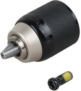 42-66-2706 42-66-1006 Keyless Drill Chuck for Milwaukee 42-66-2706 42-66-1006 42-66-2707 2704-20 2804-20, 1/16-1/2 Clamping Capacity, 9/16-18 Mount (42-66-2706 with Screw)