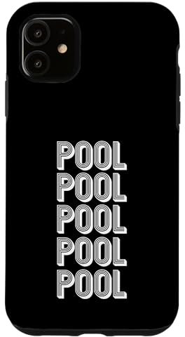 Amoureux de piscine Coque pour iPhone 11
