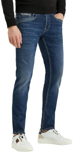 PME Legend Herren Jeans SKYRAK - Low Waist - Regular Fit - Blau Grau Schwarz