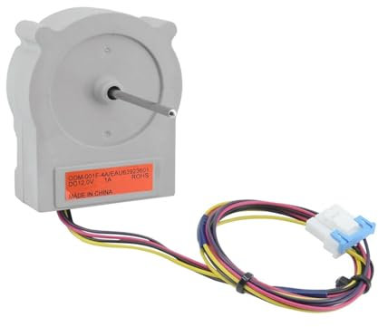 EAU63923601 ODM-001F-4A Kondensatorlüftermotor für Kühlschrank Kompatibel mit LG Haier Kühlschrank Verdampferlüftermotor