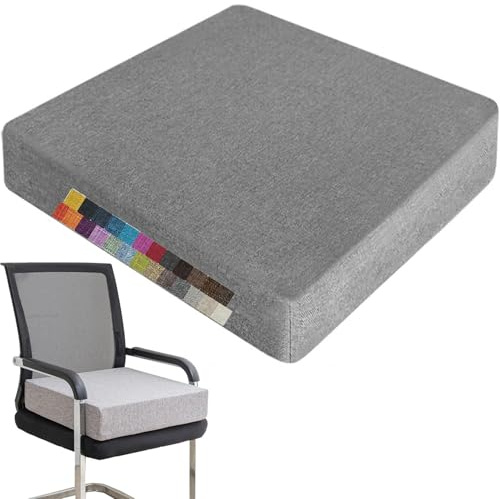 Holomaalahi sitzerhöhung Stuhl 50x50x5cm Sitzkissen für Stühle/Bänke in Haus und Garten, waschbar, mit Reißverschluss, rutschfeste Sitzauflage für Gartenstuhl