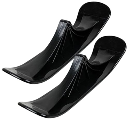 MOTHNUR Kinder Schneescooter Skischlitten Pe Skiaufsatz Mit Glatten Kanten Leichter Outdoor Roller Schlitten Für Sitzfahrten