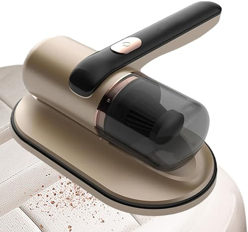 Sollee Bed Vacuum,Handheld Vacuums - Handheld 68W 10kPa Suction Cordless Portable Cleaner Machine for Pet Hair Dust Removal Bed Pillow Sofa Couch Furniture Car Carpet Mattress