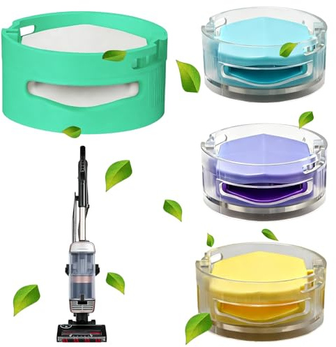 4PCS Anti Odour Cartridge for Shark, Air Freshener Odor Neutralizer Replacement for Shark Vacuum Cleaner IZ400UKT/ IZ400UK/ IZ420UKT/NZ860UKT/NZ860UK/ AZ913UK/AZ913UKT/HZ3000UKT, Long-Lasting