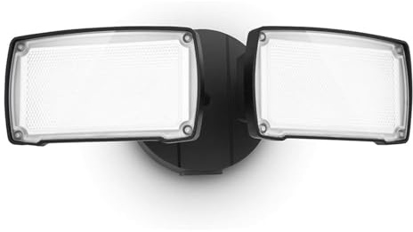 LUTEC LED-Sicherheitslicht, 30W, 3000LM, Outdoor-Licht mit Bewegungssensor, 5000K, 2 Flutlicht mit verstellbarem Kopf unter, 3 Modi, gilt für Eingänge, Treppen, Hof und Garage