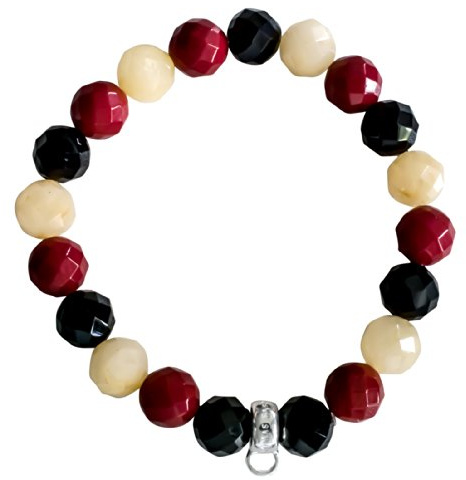 Thomas Sabo S0346651 Armband X0195-614-7-L17, mehrfarbig, 17 cm