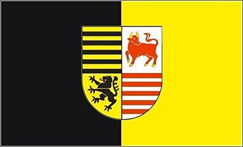 U24 Aufkleber Landkreis Elbe-Elster Flagge Fahne 8 x 5 cm Autoaufkleber Sticker