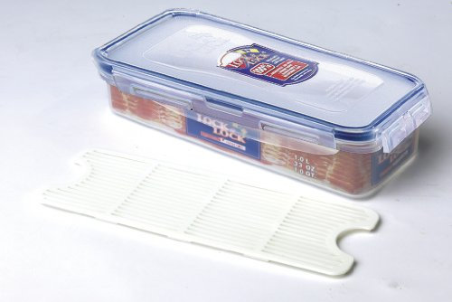 Lock & Lock HPL842 Rectangular Box 1L Blue, Transparent 1pc (S) Food Storage Container – Food Storage Containers (278 mm, 115 mm, 60 mm, 1 pc(S))