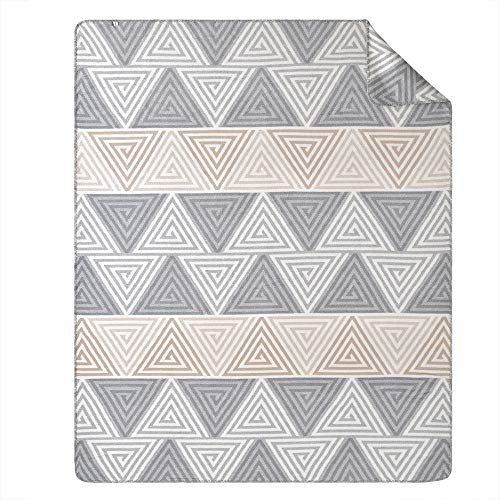 sei Design Plaid Kuscheldecke flauschig 150x200 cm, Tagesdecke - Fleecedecke, extra Soft & weich - Sofa Decke, Baumwolldecke, hochwertige Verarbeitung, Wohnzimmer Deko, Überwurf für Couch