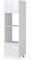 Vicco Armario para microondas R-Line, Blanco Alto Brillo/Blanco, 60 cm