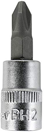 STIER Phillips-Bit-Steckschlüsseleinsatz 1/4'', PH 2, Stecknuss, Steckschlüssel