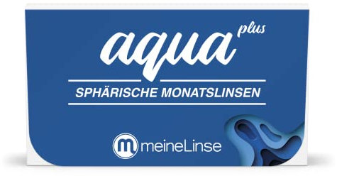 meineLinse Aqua sphärische Monatslinen 6 Stück (ehemals Oculsoft) (-4.50, 8.6, 14.2, 6)