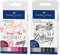 Faber-Castell 267124 Tuschestift Pitt Artist Pen Lettering, 8er Etui Rosatöne + 8er Etui Starter Set