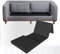 NobleRealm® Couchkissen, Ersatz für schlaffe Sofas & Sofakissen, Stützbrett & verstellbare/Faltbare Sofakissen, Sitzschoner (Zweisitzer/112 cm, Love Seat)