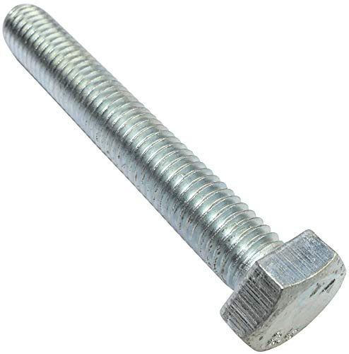 AERZETIX - C47328 - Satz von 20 stück - bolzen schrauben sechskantschrauben M8x55 - mit sechskantkopf - Ø8x55mm - DIN 933 - klasse 8.8 - aus verzinktem stahl - heimwerken - montagewerkzeug eisenwaren