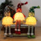 3 Stück ​weihnachtswichtel Weihnachtsdekoration mit LED, Weihnachtszwerge Plüsch-Dekorationen, Handmade Plüschfiguren Weihnachtsfiguren Wichtel Weihnachten Set Deko (Lange Beine: 51cmx14cmx13cm)