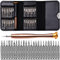 Retoo Mini Cacciaviti, Set Cacciaviti di Precisione Kit Cacciaviti 25 in 1 Kit Riparazione per Occhiali,Smartphone, iPad,Tablet,Cellulare,PC, Laptop,Elettronica