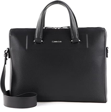 Calvin Klein Minimalism Slim Laptop Bag 995 K50K508995, Sac pour Ordinateur Homme, Noir (CK Black), OS