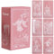 Erbacan Cartas clásicas de tarot rosa con guía, cartas de tarot para principiantes, mazo de tarot con guía (bolsa de bolsa)