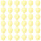 Luftballons Pastell Gelb 12 Zoll,36Stück Macaron Gelb Luftballons Helium Ballons,HellGelb Latex Luftballon Partyballons für Geburtstag,Hochzeit,Geschlecht Offenbaren,Brautdusche,Babyparty Dekorationen