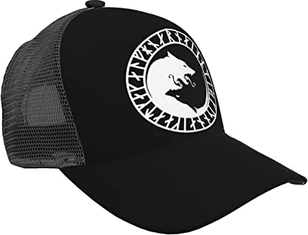 716 Baseballkappe Odin Wikinger Nordischer Wolf Baseball Mützen Verstellbare Trucker Cap Casual Snapback Cap Für Outdoor Sport Wandern