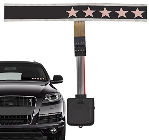 LED Auto Aufkleber, Auto Fenster Aufkleber, Auto Fenster Clings, Rechte Linke Seite Lustige Auto Aufkleber Dekoration Aufkleber für Fahrzeuge Home Wand