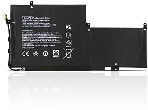 K KYUER 65Wh PG03XL Batterie pour HP Spectre X360 15-ap000 15t-ap000 Energy Star Series 15-ap004ng 15-ap006ng 15-ap007nd 15-ap012dx 15-ap011dxap000nf PG03064XL-PL TPN-Q168 831532-421 HSTNN-LB7C