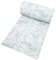 Badematte Bodenbelag Duschvorleger - Marmor Aqua Eckig 65 x 100 cm - Weichschaum Bodenmatte Badteppich Antirutsch Vorleger Matte
