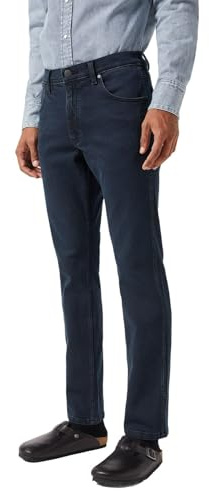 Wrangler Herren Jeans Greensboro - Regular Fit - Blau - Cloudy Skies W29-W46, Größe:32W / 32L, Farbe:Cloudy Skies 112350740