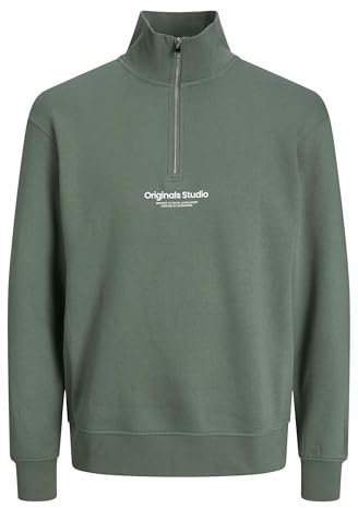 JACK & JONES Male Sweatshirt Reißverschluss