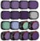 Freewell 16Pack Mega ND, ND/PL, CPL, UV, Snow Mist 1/4, Filtri per l'inquinamento luminoso compatibili con Mini 4 Pro