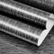 FunStick 60CMx5M Peel and Stick Wallpaper Black Silver Metallic Effect Wallpaper Glossy Kitchen Vinyl Wrap for Cupboards Waterproof Silver Black Metallic Sticky Back Plastic for Furniture Dishwasher