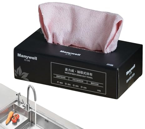 Genérico Paño para Fregar Platos, Paños de Limpieza - Toallas de Trapos de Limpieza para lavavajillas - Paño de Microfibra Absorbente para COC, Ventana, salón y Coche